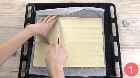 Millefoglie al tiramisu - Passaggio 1