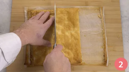 Millefoglie salata - Passaggio 2