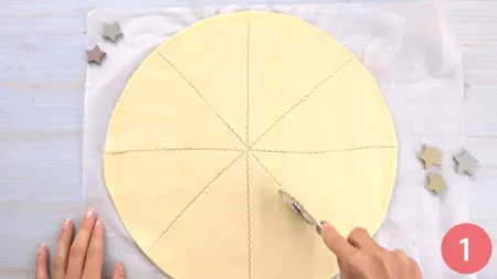 Mini croissant alla Nutella - Passo 1