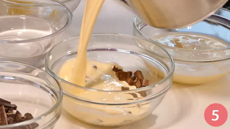 Mousse ai tre cioccolati - Passaggio 5