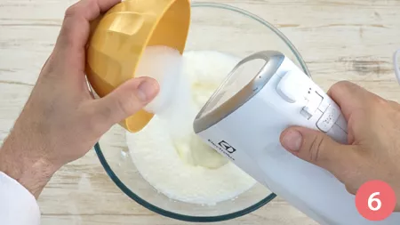 Mousse al cioccolato bianco e pesche - Passaggio 6