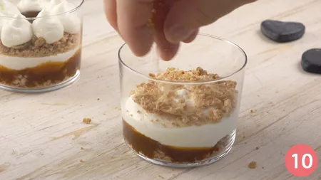 Mousse con crema al formaggio e caramello salato - Passaggio 10