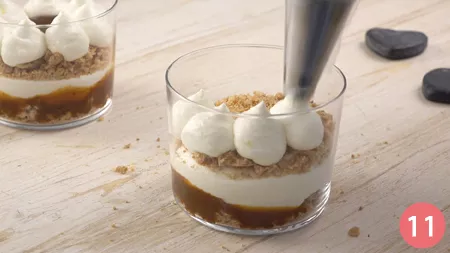 Mousse con crema al formaggio e caramello salato - Passaggio 11