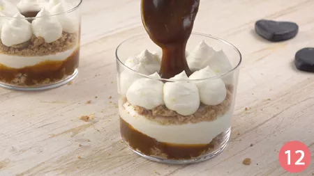 Mousse con crema al formaggio e caramello salato - Passaggio 12
