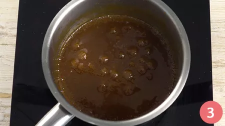 Mousse con crema al formaggio e caramello salato - Passaggio 3