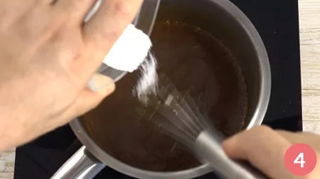 Mousse con crema al formaggio e caramello salato - Passaggio 4