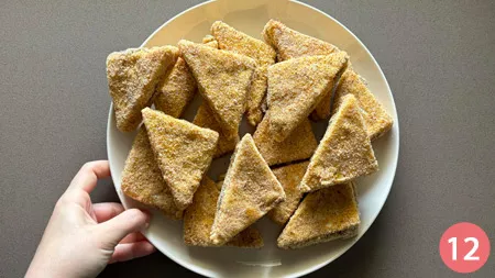 Mozzarella in carrozza alle melanzane - p12