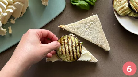 Mozzarella in carrozza alle melanzane - p6