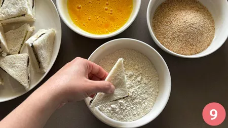 Mozzarella in carrozza alle melanzane - p9