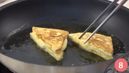 Mozzarella in carrozza - Passo 8