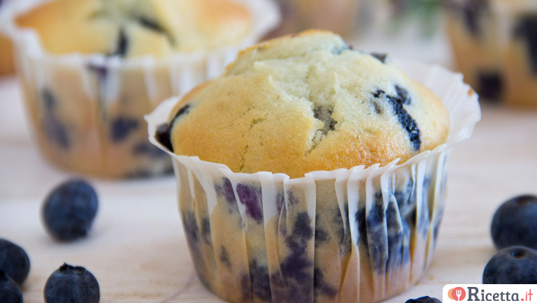Ricetta Muffin ai mirtilli - Consigli e Ingredienti | Ricetta.it