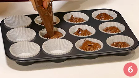 Muffin al cioccolato - Passaggio 6