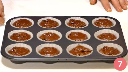 Muffin al cioccolato - Passaggio 7