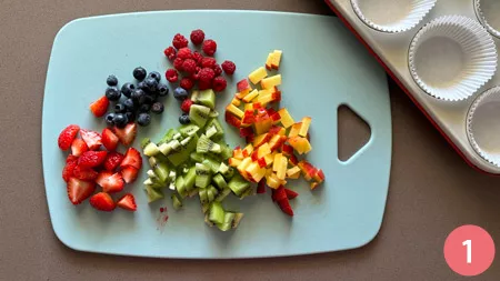 Muffin alla frutta - p1