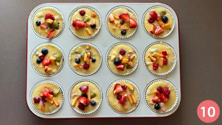 Muffin alla frutta - p10