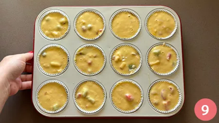 Muffin alla frutta - p9