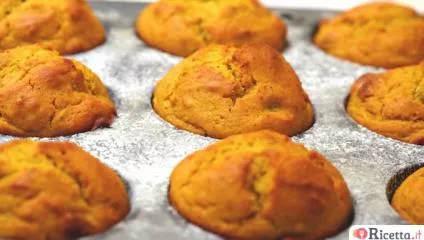 Muffin alla zucca di Halloween