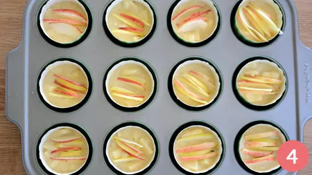 Muffin alle mele - P4