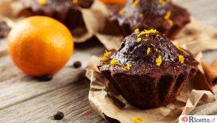 Muffin arancia e cioccolato