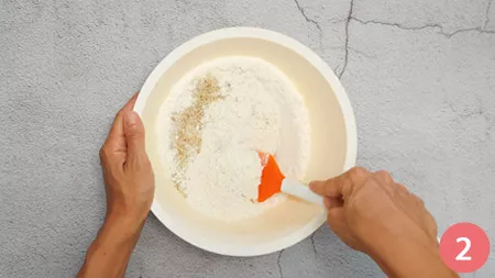 Muffin con cuore di marmellata - P2