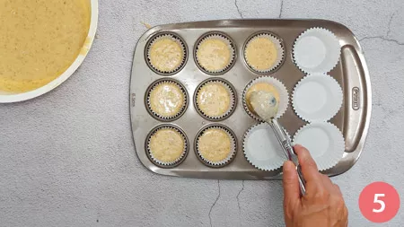 Muffin con cuore di marmellata - P5