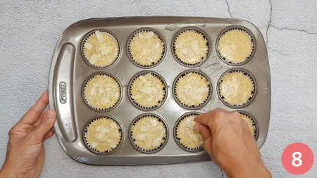 Muffin con cuore di marmellata - P8