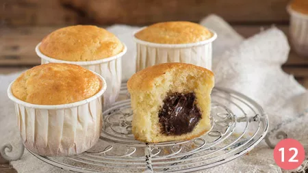 Muffin alla Nutella - P12