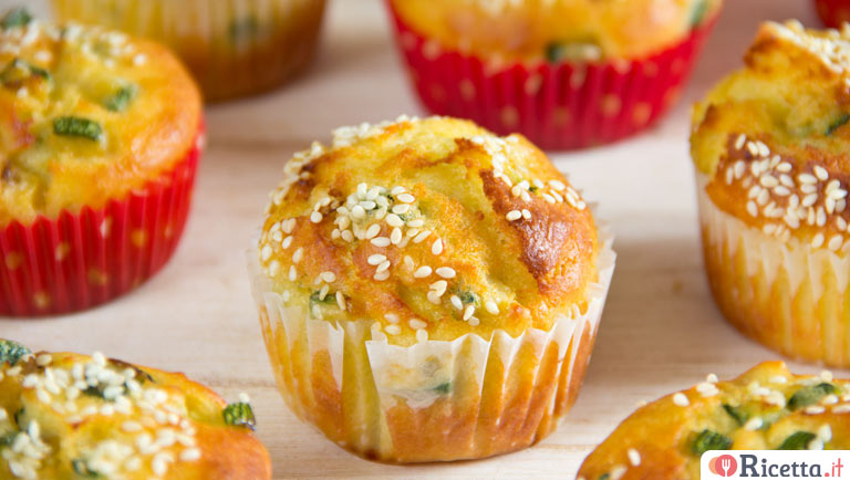 Ricetta Muffin salati alle zucchine - Consigli e Ingredienti | Ricetta.it