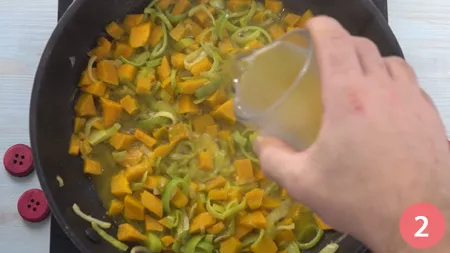 Muffin zucca e gorgonzola - Passo 2