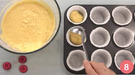 Muffin zucca e gorgonzola - Passo 8