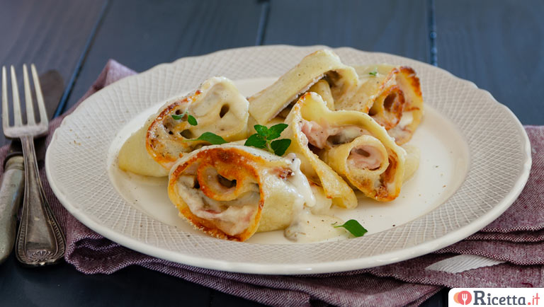 Nidi di rondine, primo piatto con pasta fresca farcita e arrotolata