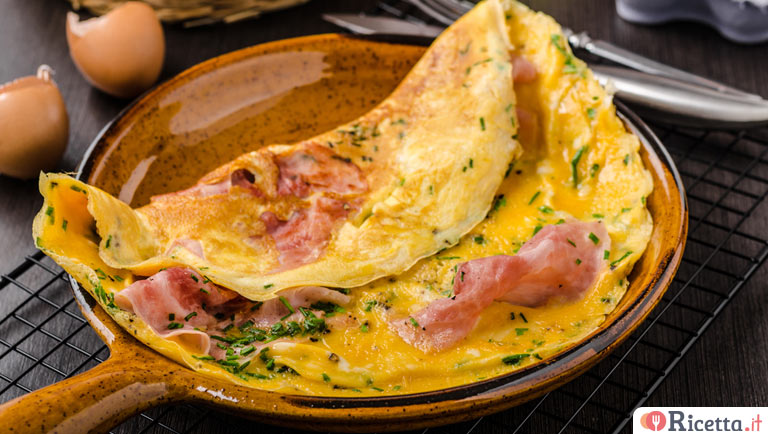 Ricetta Omelette al prosciutto - Consigli e Ingredienti | Ricetta.it