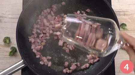 Orecchiette ai broccoli e pancetta - Passaggio 4