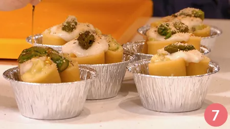 Paccheri ripieni con asparagi e gamberi - Passaggio 7