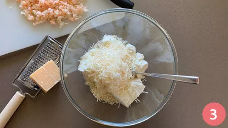 Paccheri ripieni di ricotta e gamberi - p3