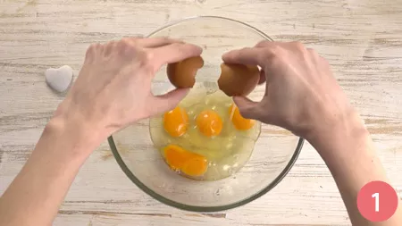 Pan di Spagna - Passo 1