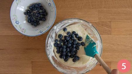 Pancakes ai mirtilli - P5