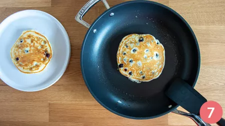 Pancakes ai mirtilli - P7