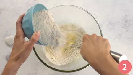 Pancake all'avena - Passaggio 2