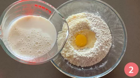 Pancake salati - Passaggio 2