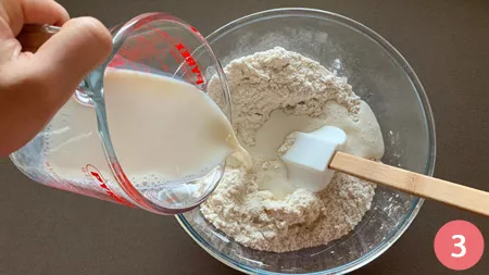 Pancake salati - Passaggio 3