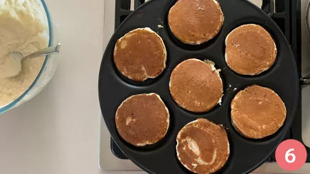 Pancake salati - Passaggio 6