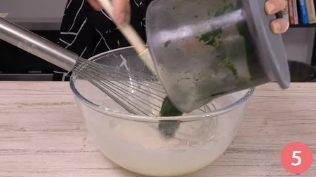 Pancakes agli spinaci - p5