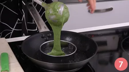 Pancakes agli spinaci - p7