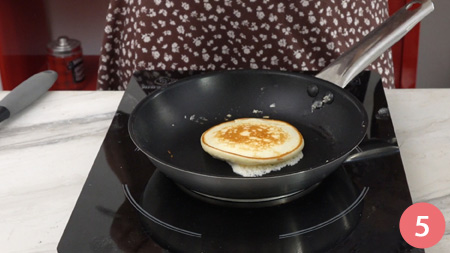 Pancakes alla ricotta - P5