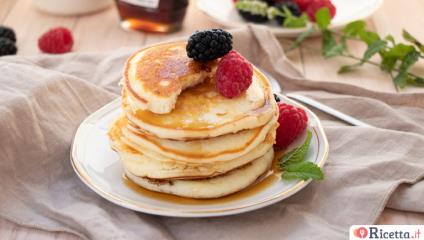 pancakes alla ricotta: soffici e senza farina