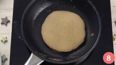 Pancakes al cacao - Passo 8