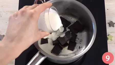 Pancakes al cacao - Passo 9