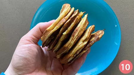 Pancake avena e yogurt - p10