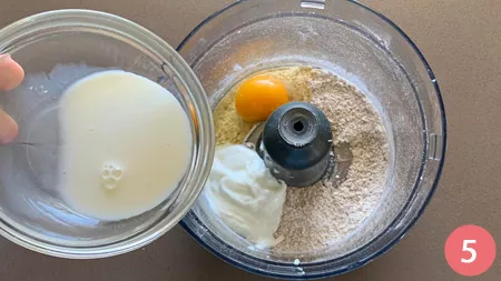 Pancake avena e yogurt - p5